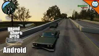 GTA SAN ANDREAS Definitive Edition ANDROID Gameplay + FPS Meter