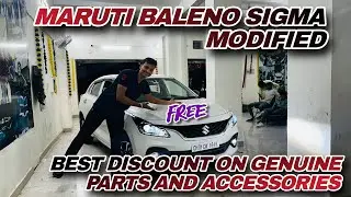 MARUTI BALENO MODIFIED ✅ Base to Top🔥GRILL FREE✅ #balenomodified #marutisuzukicars