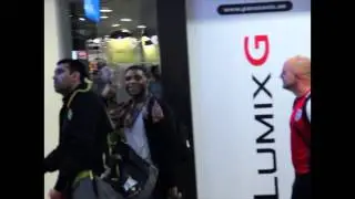 DFC 4 - Paul 'Semtex' Daley arrives in Dubai