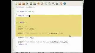 C Tutorial #7 - Functions