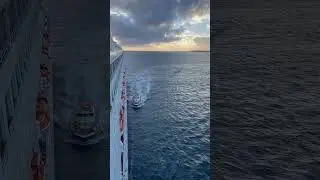 Pilot boarding #ambience at #sunrise in #orkney islands