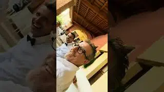 Scherzo con telecamera nascosta ai colleghi dello sposo