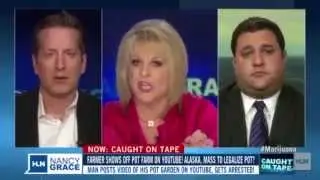 Nancy Grace debates Nancy Grace on Pot