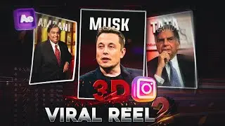 Don't Scroll !!! ( Part 2 ) Create 3D VIRAL Reel On Instgram !!!! After Effects !!