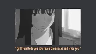 asmr Girlfriend misses and loves you [reverse comfort] [sleep aid] [affirmations]