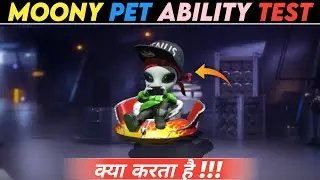 Moony Pet Ability || Moony Pet Ability Test In Free Fire || Free Fire New Pet Ability