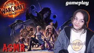 ASMR WoW TWW gameplay ~ soft spoken, in-game ambience & music
