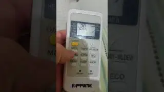 (MX) What does Healthy mode mean on Mini Split AC? (Update: I found the answer)