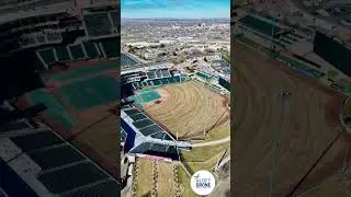 ALOFT Drone Photography LLC - Aerial photo of Isotopes Stadium in Albuquerque, N.M. 