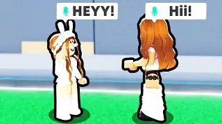 I tried Roblox VOICE CHAT...