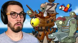 Fighting the Zombot PLANK WALKER! (Plants vs Zombies 2)