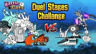 The Battle Cats - Duel Stages Challenge (All Complete 18 Stages)