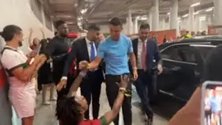 I met Ronaldo...