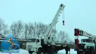 Автокран Челябинец КС-55732 на шасси Камаз-65115
