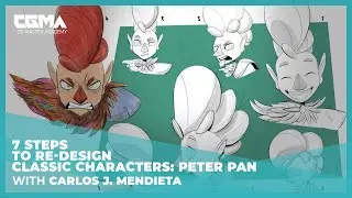7 Steps to Re-Designing Classic Characters: Peter Pan |