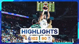 Real Madrid 102- 90 Unicaja Baloncesto | Liga Endesa