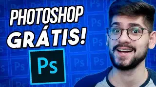 Como usar Photoshop DE GRAÇA no PC - Como Editar Imagens Grátis