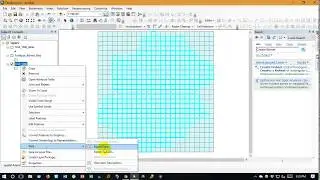 How to create Grid in ArcGIS with required Dimension