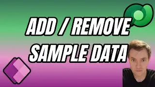 Add or Remove Sample Data - Powerapps Power platform   #46