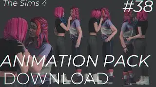 [The Sims 4] Animation  Pack 38 (DOWNLOAD)  kiss