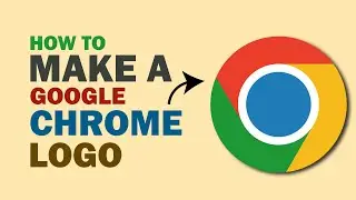 🎨 How To Make a Google Chrome Logo | Easy Tutorial for Beginners