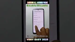 Samsung All Android Phone/How to Enable /Developer Options I Samsung Developer Options, Enable 2025