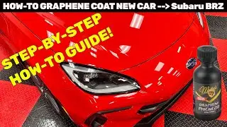 Graphene Ceramic Coating a BRZ | Step-By-Step Application Guide for Graphene Ceramic Coating