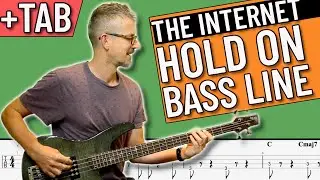 Hold On - The Internet Bass Line (with TAB)