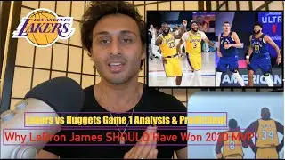 Lakers vs Nuggets Game 1 Analysis | LeBron MVP SNUBBED