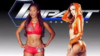 Impact wrestling Brandi Rhodes vs Maria Kanellis-Bennett!!