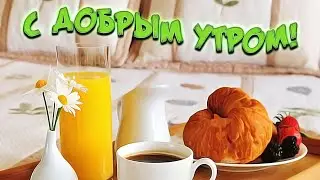 ПОЖЕЛАНИЕ С ДОБРЫМ УТРОМ! КРАСИВАЯ МУЗЫКАЛЬНАЯ ВИДЕО ОТКРЫТКА ДЛЯ ТЕБЯ И БОДРОГО УТРА😌