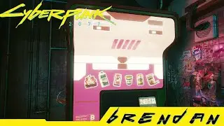 Говорящий ТОРГОВЫЙ АВТОМАТ БРЕНДАН [ ВСЕ ФРАЗЫ ] | Cyberpunk 2077 Patch 1.61