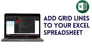 How To Add Grid Lines To Your Excel Spreadsheet | How To Add Grid Lines In Excel Spreadsheet