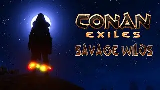 Day 8 - Searching For A Location For My Base - The Savage Wilds Map (mod) - Conan Exiles