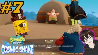 RUMAH KITA DIAMBIL BAJAK LAUT!! -SpongeBob SquarePants: The Cosmic Shake Indonesia GAMEPLAY- #7