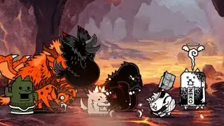 Battle Cats - Hunter’s Map 4 - Yellow Stone Volcano 4