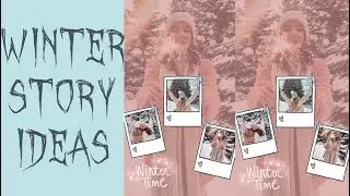 instagram story ideas/winter