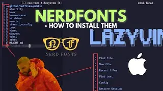05 - Install nerdfonts macOS