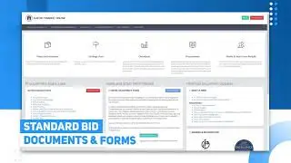 How to Explore and Read Standard Bid Documents and Forms