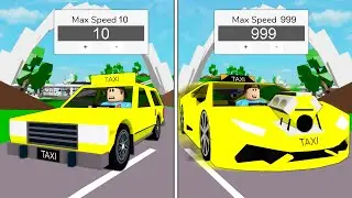 Upgrading SLOWEST to FASTEST Taxi!! (Brookhaven RP)