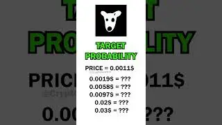 Dogs Target Probability - Can it Reach 0.03$?  #shorts #dogs