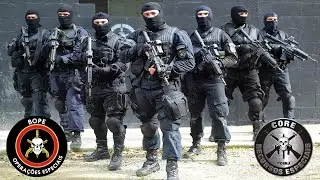 «Отряд смерти» полицейский спецназ BOPE & CORE RJ   Brazilian Special Forces