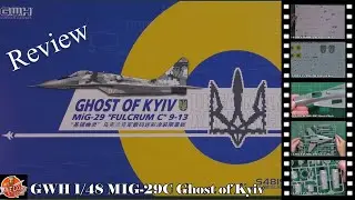 GWH 1/48 MIG 29C Ghost of Kyiv Review