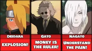 Last Words From Naruto Villains