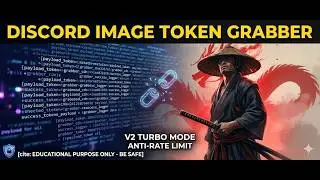 Discord Image Token Logger Made In Python | Grab Token With Image Working 2026