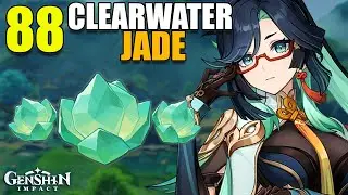 All 88 Clearwater Jade Route Locations ( Farming Xianyun Material ) Genshin Impact Chenyu Vale 4.4