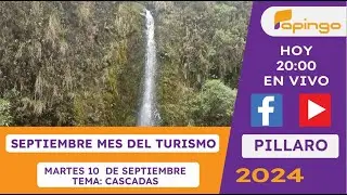 Septiembre, mes del turismo en las cascadas de Píllaro