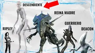 TODOS los XENOMORFOS ACTUALIZADOS de ALIEN: Ranking Películas