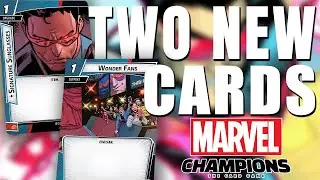 Two New Cards From The Wonderman Hero Pack Marvel Champions