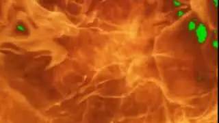 HD Green Screen ✩ Fire Blast Screen
